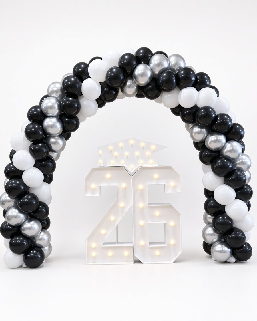 4 ft mosaic letters and numbers