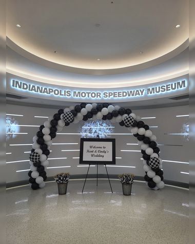 Corporate event balloons by Sherri’s Heavenly Balloons, central Indiana.