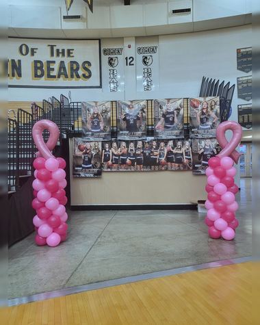 School Event balloons by Sherri’s Heavenly Balloons, central Indiana.