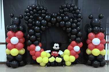 Corporate event balloons by Sherri’s Heavenly Balloons, central Indiana.