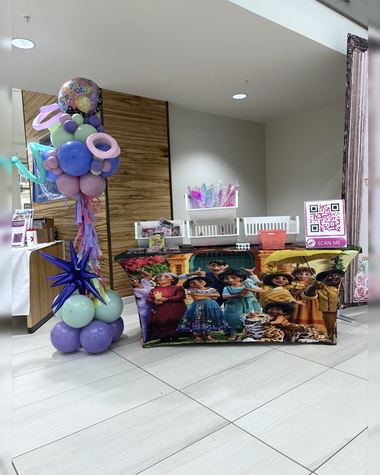 Corporate event balloons by Sherri’s Heavenly Balloons, central Indiana.