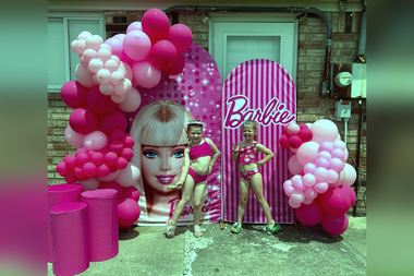 Birthday balloons by Sherri’s Heavenly Balloons, central Indiana.