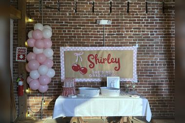 Graduation balloons by Sherri’s Heavenly Balloons, central Indiana.