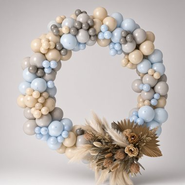 Round arch by Sherri's Heavenly Balloons