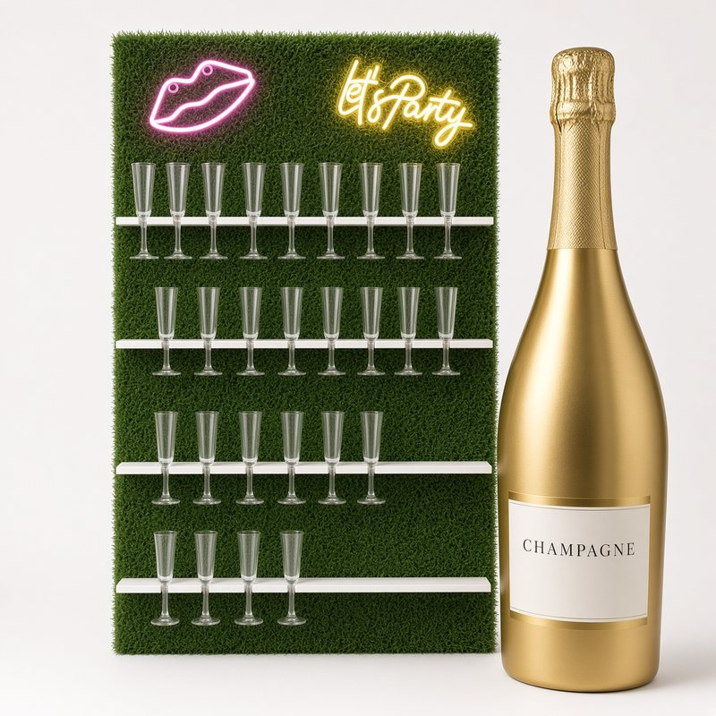 Champagne wall