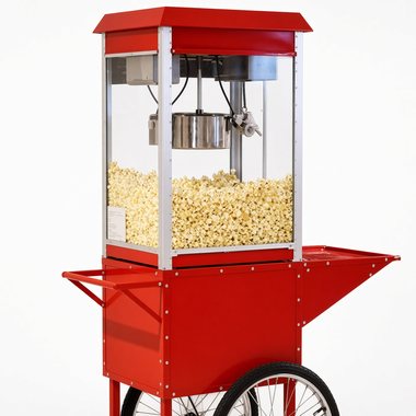 Example of a popcorn machine
