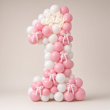 3 ft mosaic letters and numbers by Sherri's Heavenly Balloons