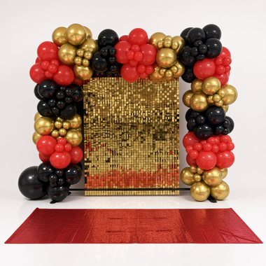Sequin wall by Sherri's Heavenly Balloons